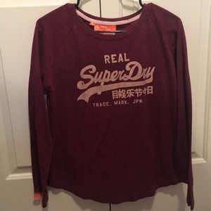 Long sleeves Superdry T-shirt size L